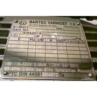 Bartec 防爆型電動(dòng)機(jī)系列4KTC 180 M-2 使用說(shuō)明